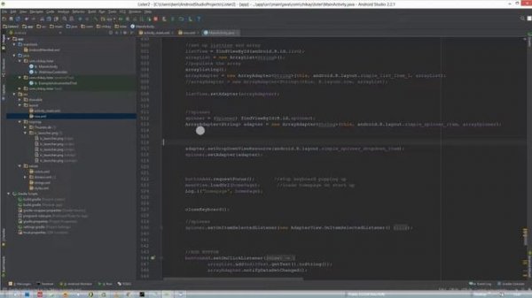 Change Listview Text Color in your Android App Projects | Android Studio Help