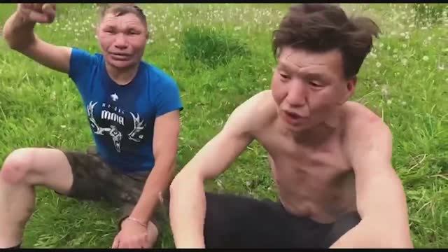 Самый первый бой ОЛЕГ МОНГОЛ смотреть онлайн