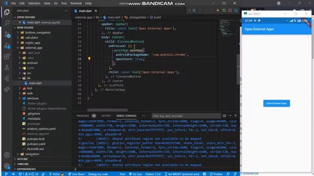 Open other apps from your Flutter app смотреть онлайн