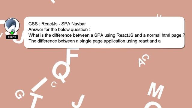 CSS : ReactJs - SPA Navbar смотреть онлайн