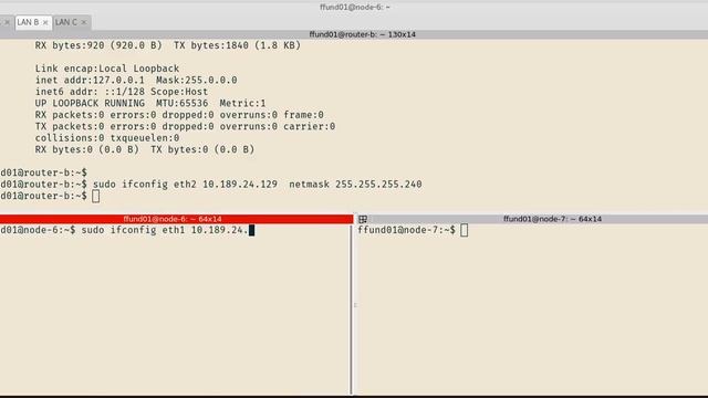 Configuring network interfaces for subnet design example смотреть онлайн