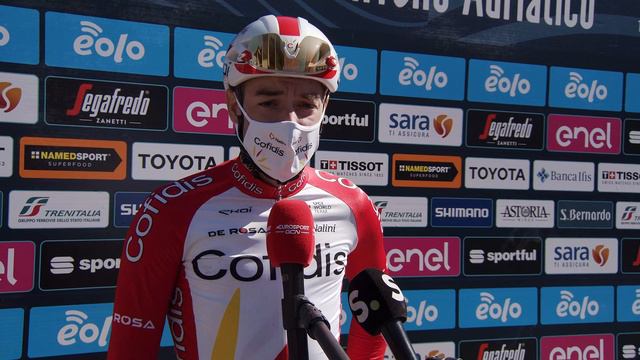 Elia Viviani - Intervista alla Partenza - T6 Tirreno-Adriatico 2021 смотреть онлайн