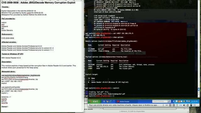 CVE-2009-0658 : Adobe Acrobat JBIG2Decode Memory Corruption Exploit смотреть онлайн