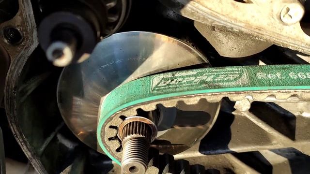 Установка ремня Doppler 668х16.6 Honda dio 34-35. Шкивы 118мм. GBLK . смотреть онлайн