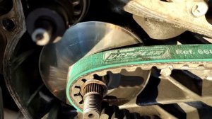 Установка  ремня Doppler 668х16.6 Honda dio 34-35.  Шкивы 118мм. GBLK .