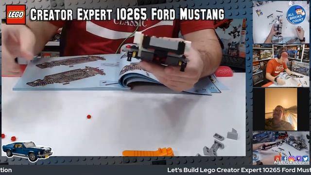 Let's Build Lego Creator 10265 Ford Mustang Pt1 #Lego #Ford #Mustang #AllBricksCount