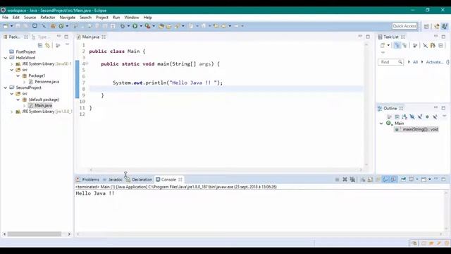 07 - Java Exploring Eclipse IDE (Views , Window , Perspective) Darija смотреть онлайн