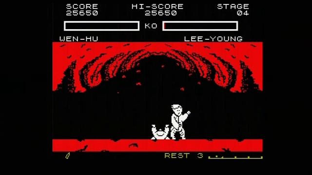 YIE AR KUNG-FU II (ZX SPECTRUM - FULL GAME) смотреть онлайн
