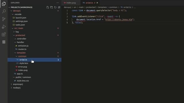VSCode에서 ?Deno 개발하기⑨ :: Web Browser의 이벤트까지 Typescript로 개발하기 смотреть онлайн