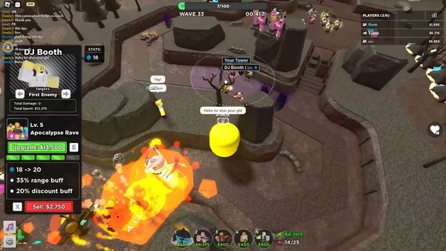 GOLD CROOK BOSS BUFF + PIRATE SKINS VS HARDCORE MODE | Roblox Tower Defense Simulator смотреть онлайн