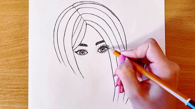 Рисуем Карандашом Девушку В Маске Очень Легко | Как Нарисовать Девушку В Маске | Рисунок Карандашом смотреть онлайн