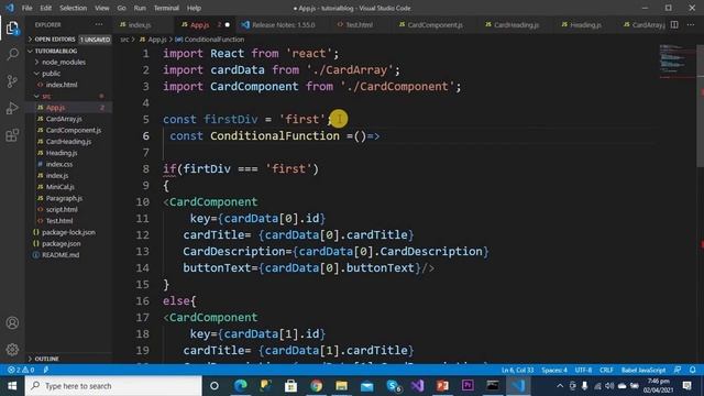 #20, Conditional Rendering in React || If Else Statement in React смотреть онлайн