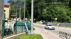 Домбай Прогулка по посёлку Что здесь есть?