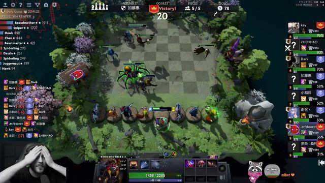 dota auto chess - HUNTERS COMBO IN AUTO CHESS IN NEW PATCH - queen gameplay autochess смотреть онлайн