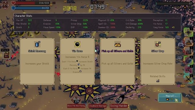 Noobs Want to Live | Bullet Heaven Horde Survival Roguelike! | Ancient Fields Darth Meower! Gamepla смотреть онлайн