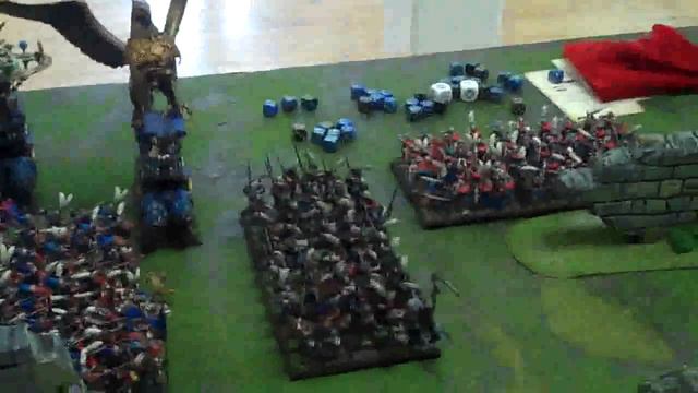 Empire vs Orcs and Ogres Mega Battle 02 Warhammer Fantasy Battle Report смотреть онлайн
