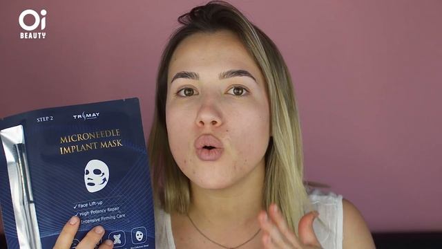 Маска для лица с микроиглами |  Trimay Microneedle Implant Mask | OiBeauty