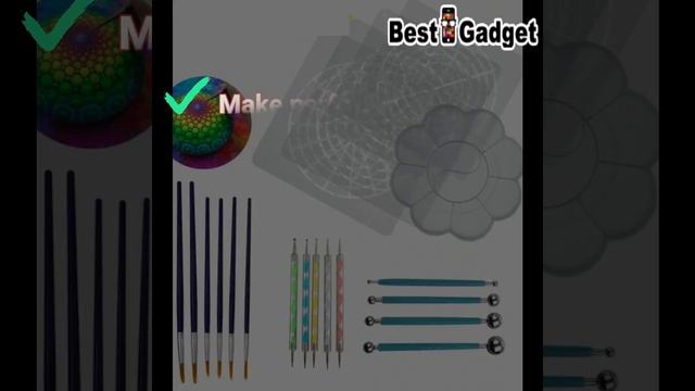 Mandala Dotting Tool Kit смотреть онлайн
