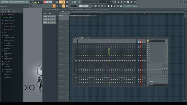 25. FL Studio. Режим записи - Запись аудиоклипов