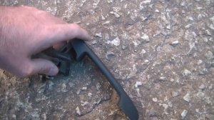 Сломалась ручка задней двери на Калине, меняем!