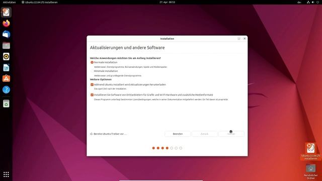 Ubuntu 22.04 Kurs #1 - Ubuntu Desktop Installation in einer VirtualBox - Tutorial смотреть онлайн