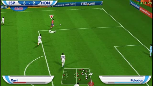 2010 Fifa World Cup South Africa de PSP con el emulador PPSSPP (España-Honduras: segundo partido) смотреть онлайн