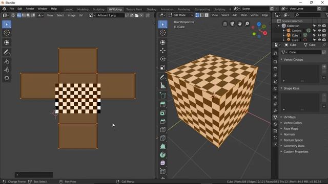 How To Use UV Editing In Blender 2.8. Beginner UV Editing Tutorial In Blender 2.8 смотреть онлайн