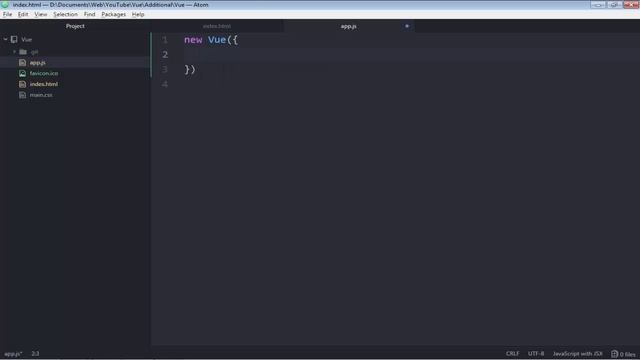 Vue JS #1 Экземпляр Vue (The Vue Instance) смотреть онлайн