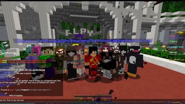 HiveMC Final Minutes - The Hive Java Closing (04/15/2021) смотреть онлайн