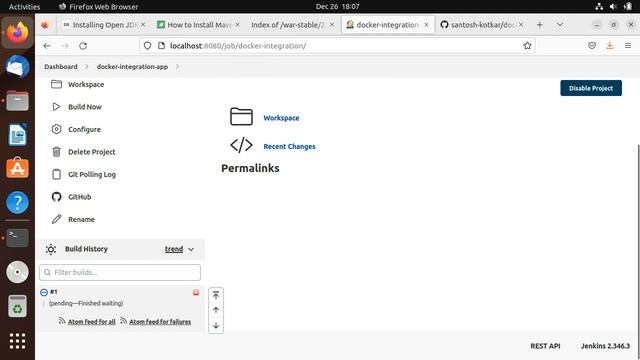 Jenkins - maven build with docker integration смотреть онлайн