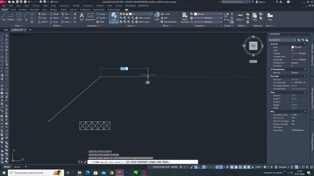 Autocad Dynamic Block - Lockers set (Plan) смотреть онлайн