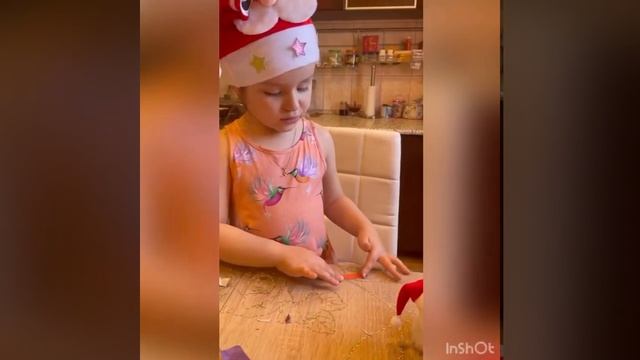 Гирлянда из цветной бумаги. смотреть онлайн