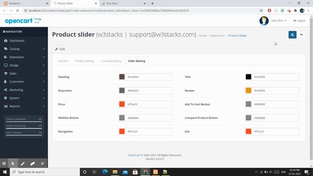 Opencart Responsive product slider using owl carousel смотреть онлайн
