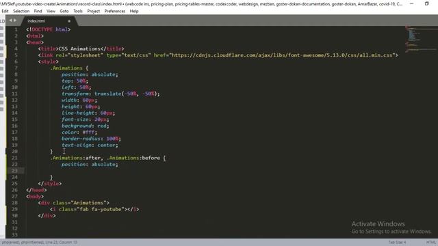 Awesome CSS3 Pulse Effect Animation Tutorial смотреть онлайн