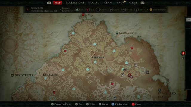 All Stronghold Locations - Scosglen - Fractured Peaks - Dry Steppes - Hawezar & Kehjistan - Diablo смотреть онлайн