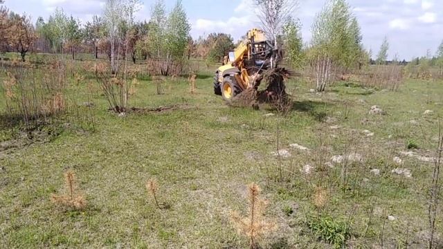 Корчеватель гидравлический, крокодил А.ТОМ H смотреть онлайн