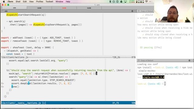 Testing a Redux & React web application (part 2) смотреть онлайн