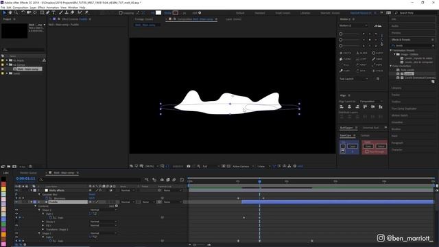 Liquid Text in After Effects Tutorial - Melt Anything! смотреть онлайн
