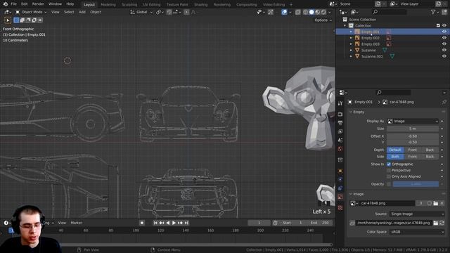 How To Use Background Images In Blender (Tutorial)