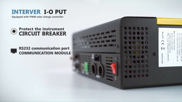 Suoer 3kva Pure Sine Wave Hybrid Solar Inverter PS-3K-24