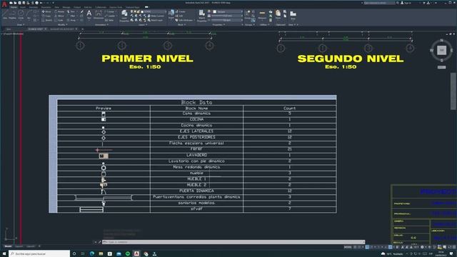 2022 LISP Contador de bloques en AutoCAD y desplegar lista смотреть онлайн