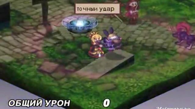 Disgaea 2: Cursed Memories - демонстрация боев смотреть онлайн