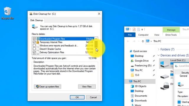 How to Clean Local Disk C Windows 10 - (Make Your PC Faster) смотреть онлайн