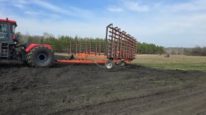 Зубовая шлейфовая борона "Зубр-18.5"