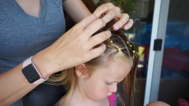 Front Pull Through Braids + How to Take Out Elastic Styles смотреть онлайн