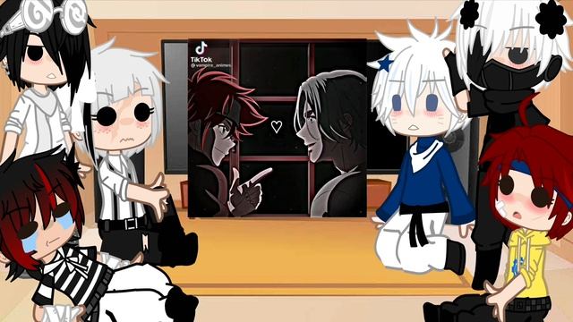 Anime characters react to each other’s trauma || Reki kyan || 1/6 || Angst смотреть онлайн