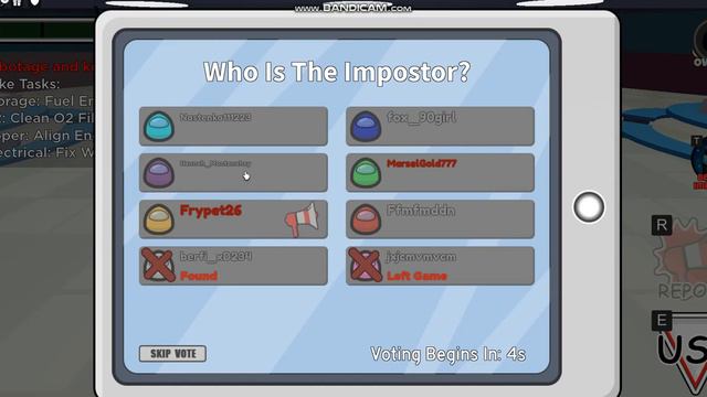 ROBLOX Among Us - Первое видео. смотреть онлайн