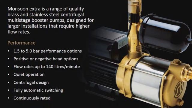Stuart Turner Monsoon Shower Pumps