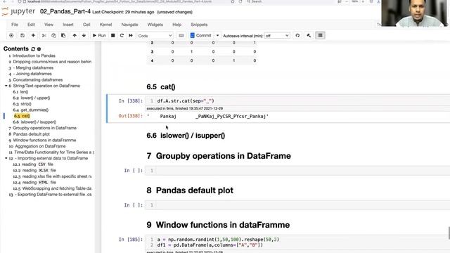 Pandas Tutorial Part-4 | PyCSR | Learn Python Online with Pankaj Soni смотреть онлайн