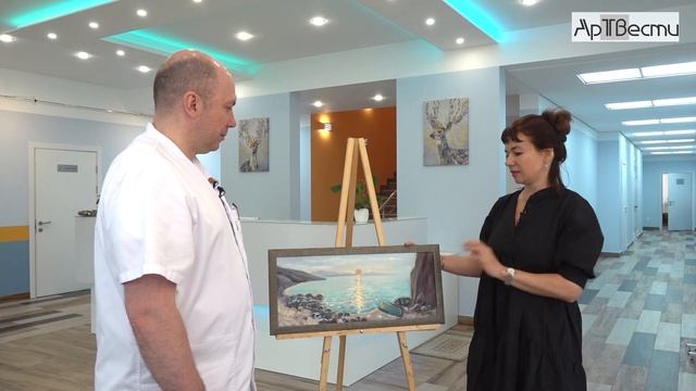 Открылась выставка работ Натали Рахлиной в галерее Smart Clinic смотреть онлайн